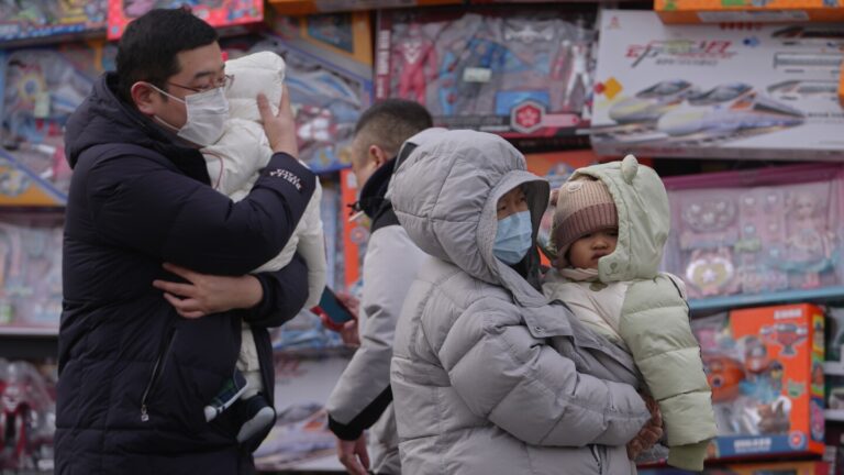 China’s population falls as births descend 17%