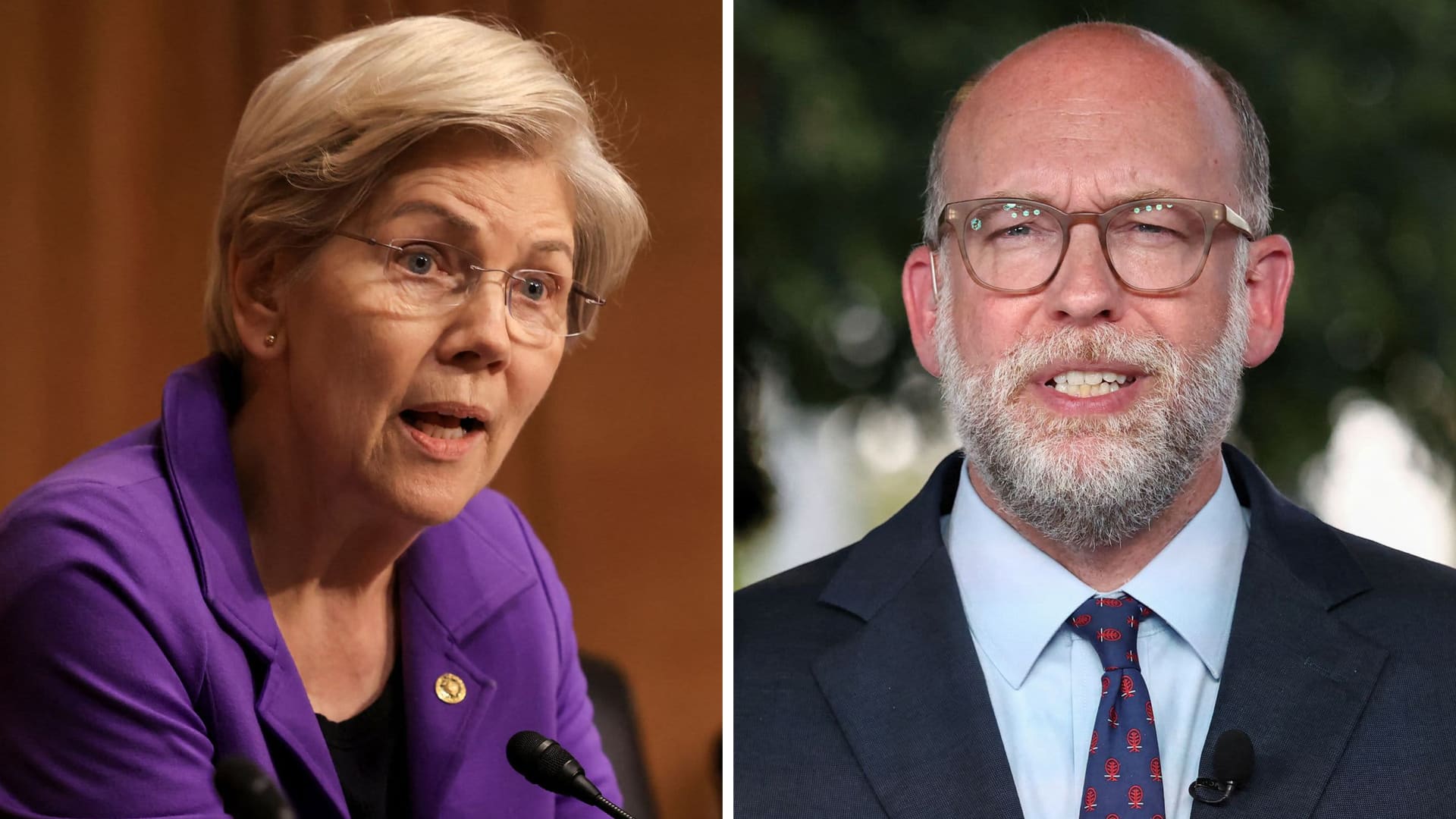 Sen. Warren blasts CFPB director for undermining Trump’s bank card affordability push