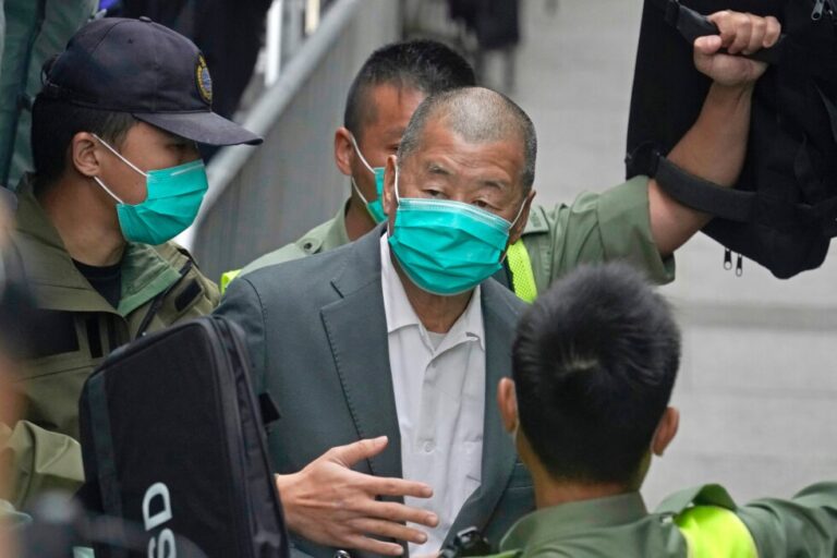 Extinct author Jimmy Lai sentenced to twenty years in penitentiary in Hong Kong security case
