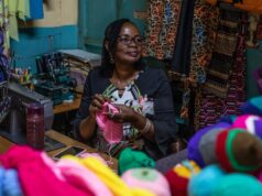 A breast cancer survivor in Kenya knits prostheses for others after mastectomies A breast cancer survivor in Kenya knits prostheses for others after mastectomies