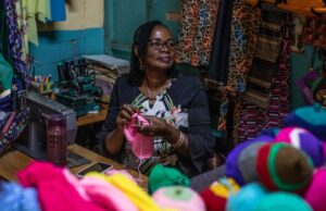A breast cancer survivor in Kenya knits prostheses for others after mastectomies A breast cancer survivor in Kenya knits prostheses for others after mastectomies