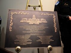 Jan. 6 plaque installed at U.S. Capitol following yearslong delay Jan. 6 plaque installed at U.S. Capitol following yearslong delay