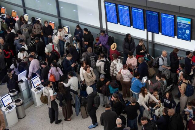 TSA lines irritate as airports face mounting stress…