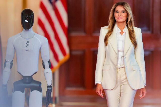 Melania Trump wants a robot to homeschool your puny one