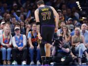 Doncic space to miss no lower than remainder of frequent season Doncic space to miss no lower than remainder of frequent season