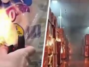 Arson suspect in California warehouse fire allegedly in contrast himself to Luigi Mangione Arson suspect in California warehouse fire allegedly in contrast himself to Luigi Mangione