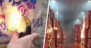 Arson suspect in California warehouse fire allegedly in contrast himself to Luigi Mangione Arson suspect in California warehouse fire allegedly in contrast himself to Luigi Mangione