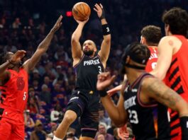 Path Blazers stage gradual comeback to defeat Suns, will face Spurs in playoffs