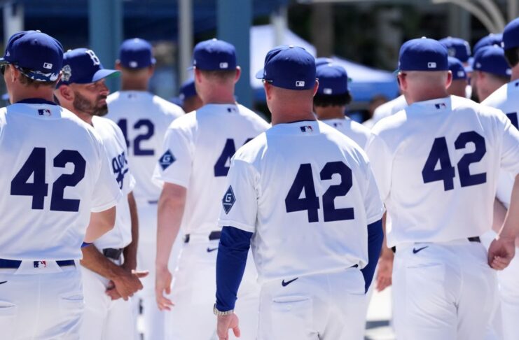 MLB celebrates Robinson’s legacy, dons No. 42