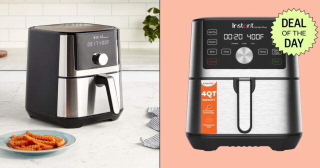 This Quick Pot air fryer is quite your oven however a chunk of the size — and it’s 46% off