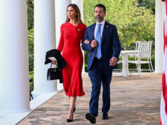 Donald Trump Jr. and Bettina Anderson fetch married in Florida Donald Trump Jr. and Bettina Anderson fetch married in Florida