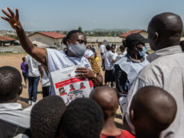 Healthcare workers in Congo face probability from rare Ebola and from community assaults