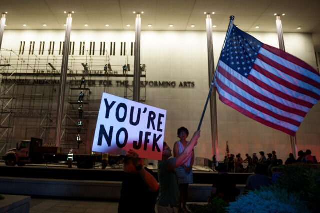 Workers launch up taking away Trump’s title from the Kennedy Center