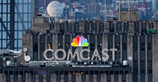 Comcast to interrupt up into two companies, wander off NBCUniversal and Sky