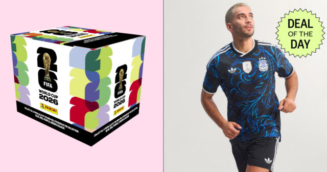 You may possibly possibly possibly moreover obtain Messi’s Argentina jersey for 40% off (and diversified World Cup memorabilia on sale)