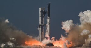 SpaceX launches massive Starship rocket in first test flight since IPO SpaceX launches massive Starship rocket in first test flight since IPO