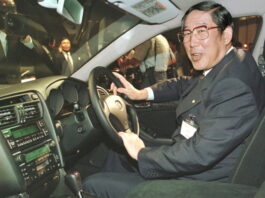 Frail Toyota chief executive Hiroshi Okuda dies