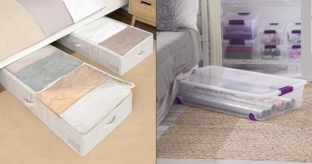 Essentially the most appealing underneath-bed storage for dorms, shrimp apartments and more