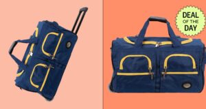 This popular rolling duffel receive ‘holds 4 days of dresses for 3 folk’ — it’s under $50 nowadays This popular rolling duffel receive ‘holds 4 days of dresses for 3 folk’ — it’s under $50 nowadays