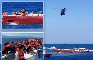 On the very least 8 ineffective after ferry with practically 270 passengers and crew capsizes off Cyprus On the very least 8 ineffective after ferry with practically 270 passengers and crew capsizes off Cyprus