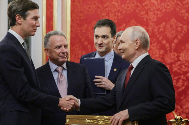 Putin meets with US envoy at Kremlin for contemporary Ukraine peace talks
